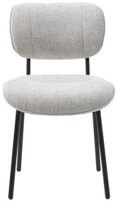 Svetlosivá jedálenská stolička Buffalo – Unique Furniture