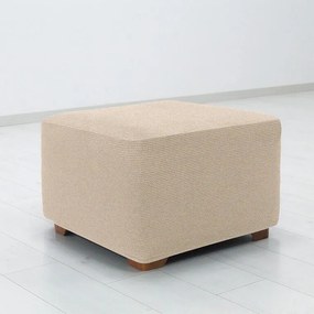 Super strečové poťahy HARMONIA smotanová taburetka (40 - 60 cm)