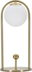 Stolná lampa Glamy Arc A 47 cm zlatá
