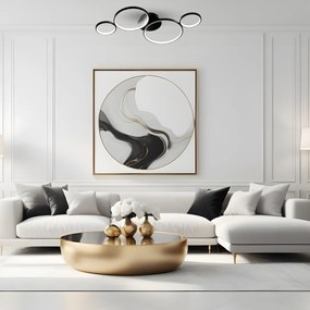 Stropné LED svietidlo Universe, 4x LED 30w, 4000k, b