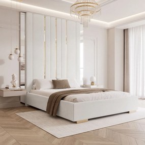 ČALÚNENÁ POSTEĽ CHARLOTTE 160x200 PANELOVÉ ČELO