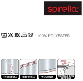 Sprchový záves 180x200 cm Porto – Spirella