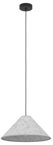 Eglo 43984 - Luster na lanku ALSAGER 1xE27/40W/230V šedá
