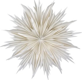 House Doctor Dekoratívna papierová hviezda Dust Off-white Ø 30 cm