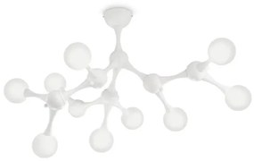 Ideal Lux - LED Prisadený luster NODINO 9xG9/3W/230V biela