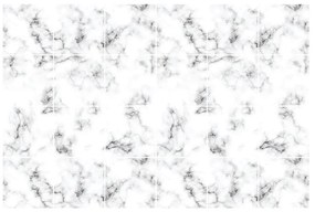 Sada 24 samolepiek na stenu Ambiance Black and White Marble, 10 x 10 cm