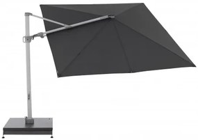 Knirps KNIRPS 320 x 320 cm - luxusný výkyvný záhradný slnečník s bočnou tyčou : Farba slnečníka - Tmavě šedá