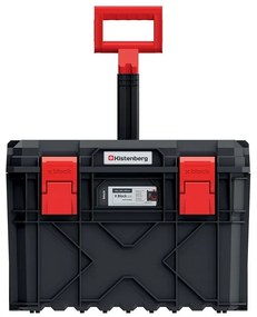 Kufor s kolieskami A, 40 cm, organizér, čierna