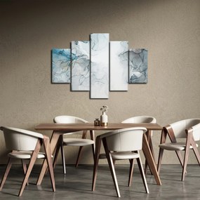 Obraz - Modrý mramor (150x105 cm)