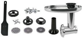 DMS Germany KMFB-1700 kuchynský robot 3v1 1700 W / kovové prevody / červená