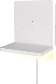 Biele LED stmievateľné nástenné svietidlo Fairfield – Trio