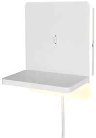 Biele LED stmievateľné nástenné svietidlo Fairfield – Trio