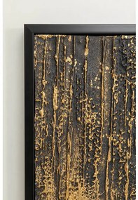 Abstract obraz čierny 80x120