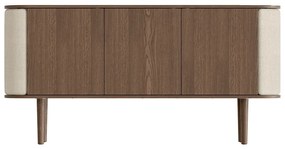 Hnedo-béžová nízka komoda v dekore duba 150x75 cm Treasures – UMAGE