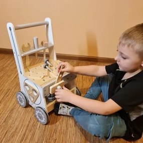 KRUZZEL Detská drevená dielňa 3v1 - Kruzzel