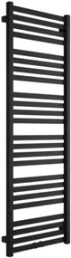 Excellent Horos kúpeľňový radiátor rebríkový 146x50 cm čierna GREXHO146BL
