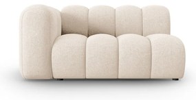Krémovobiely modul pohovky (ľavý roh) Lupine – Micadoni Home