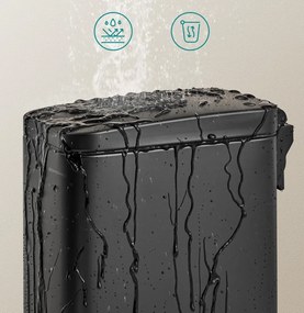 Odpadkový kôš Carlos 5 L čierny
