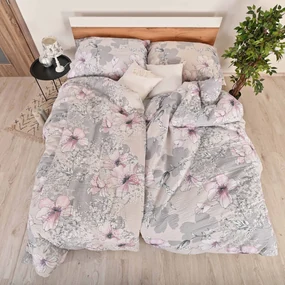 Obliečky krepové Isadora ružové EMI: Štandardný set jednolôžko obsahuje 1x 140x200 + 1x 70x90