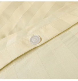 Obliečky damaškové vanilkové EMI, Štandardný set jednolôžko obsahuje 1x 140x200 + 1x 70x90