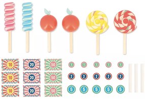 Drevený stánok - cukráreň s pokladňou