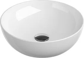 Ravak Uni umývadlo na dosku 40x40 cm bez prepadu UNISLIMB400