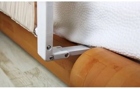 Lionelo - Bezpečnostná zábrana na posteľ EVA sivá