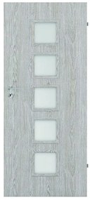 Dvere vnútorné Vedi 5*5 80P dub strieborný