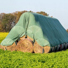 Zeleno strieborná krycia plachta mrazuvzdorná 6m x 10m