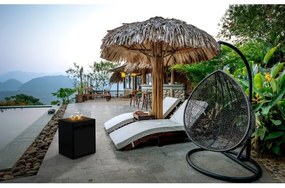 Planika Square GAS - Vonkajší plynový krb 79,7x48 cm 10kW