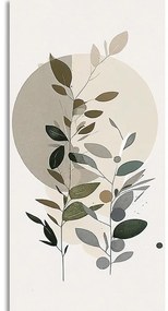 Obraz minimalistické rastlinky s bohémskym nádychom
