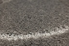 Kúpeľňový koberček Shell sivý