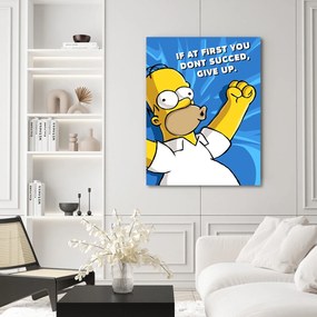 Gario Obraz na plátne Simpsonovci, Homer Simpson - Nikita Abakumov Rozmery: 40 x 60 cm