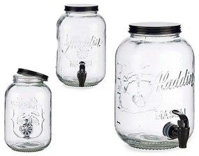 Sklenený zásobník na nápoje ALLADIN 3,8L