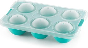 Formička na ľad Lekue okrúhle kocky s pokrievkou XL