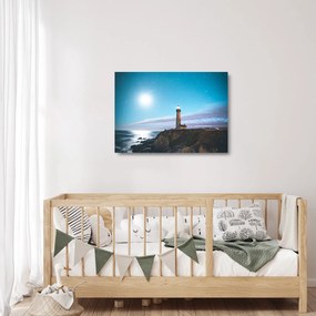 Sklenený obraz majáku (70x50 cm)