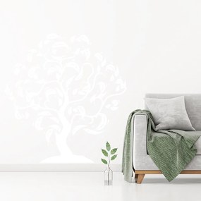 Veselá Stena Samolepka Novembrový Strom Farba: bílá, Veľkosť: 80 x 87 cm