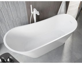 Mexen Alta, voľne stojaca vaňa 170 x 75 cm, biela, biely prepad, 52141707500-20
