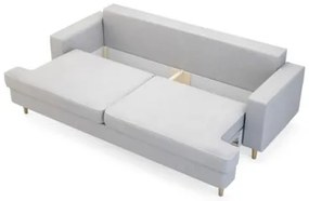 Svetlosivá pohovka LOREN