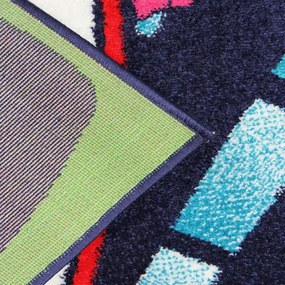 Koberce Breno Kusový koberec PLAY 75/CKP, červená, viacfarebná,160 x 230 cm