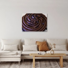 Obraz - Čokoládový Cupcake (70x50 cm)