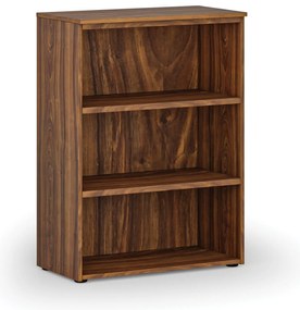 Kancelársky regál PRIMO WOOD, 800 x 420 x 1087 mm, orech
