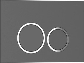 Mexen Tex 01, splachovacie tlačidlo, šedá, 6101-05