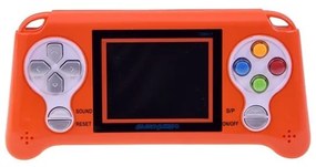 GR0321 DR Elektronická herná konzola 70 hier Oranžová