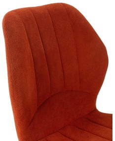 Jedálenská stolička v tehlovej farbe v súprave 4 ks Milu – Marckeric