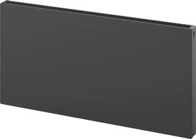 Mexen, Mexen Flat CF21 panelový radiátor 500 x 800 mm, bočné pripojenie, 807 W, antracit - W421F-050-080-66