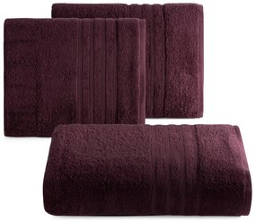 FROTÉ UTERÁK LAVIN 50X90 CM BORDOVÁ