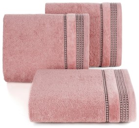 BAVLNENÝ UTERÁK AMANDA10 70X140 CM PÚDROVO RUŽOVÁ