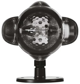 LED Vianočný vonkajší projektor LED/4W/230V IP44 teplá/studená biela