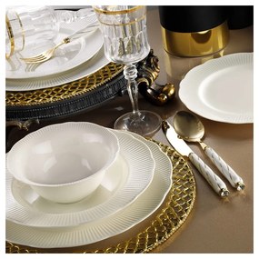 24-dielna sada tanierov z porcelánu Kutahya Golden Era